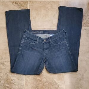 Eddie Bauer modern fit dark wash jeans